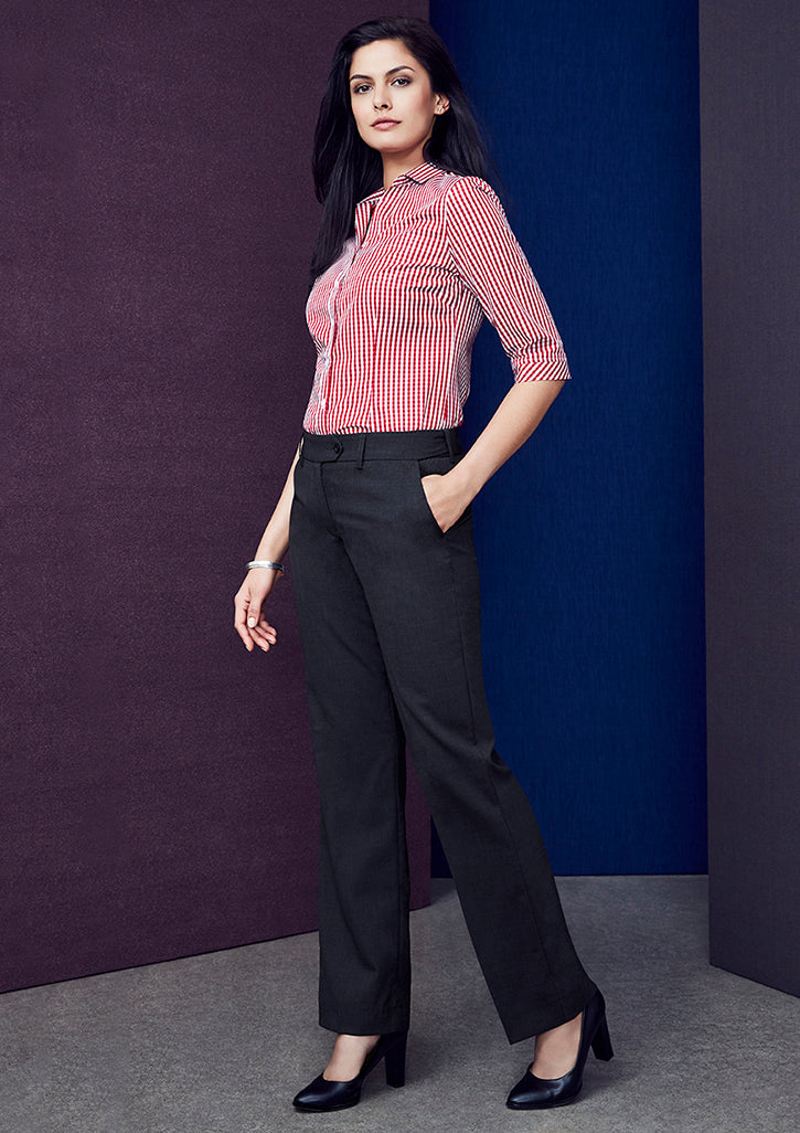 Womens Comfort Wool Stretch Adjustable Waist Pant