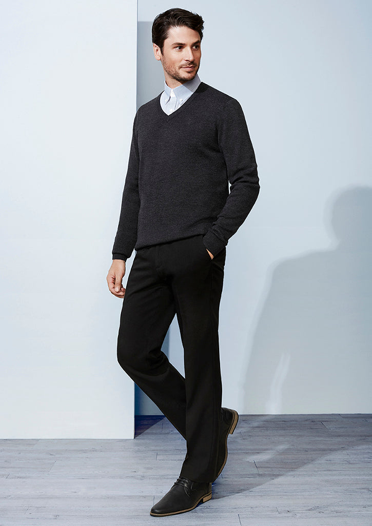 Mens Cool Stretch Adjustable Waist Pant (Stout)