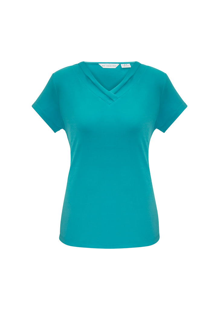 Womens Lana Short Sleeve Top