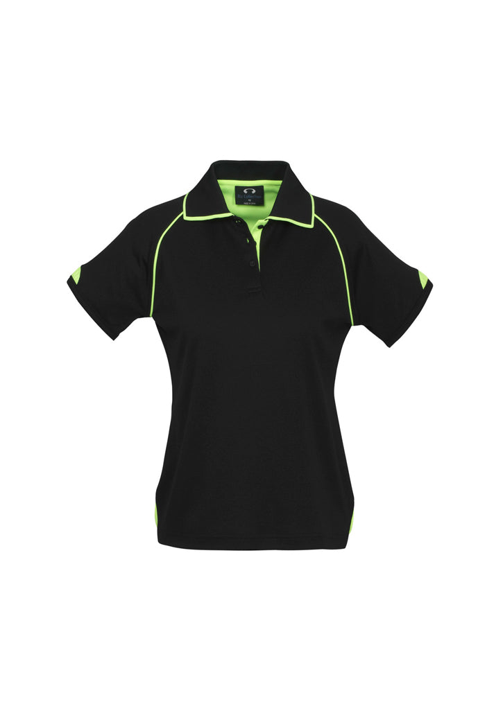 Womens Fusion Short Sleeve Polo