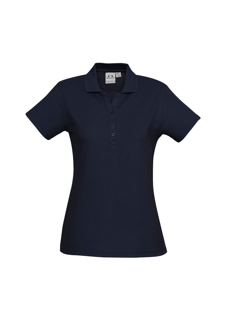 Womens Crew Short Sleeve Polo