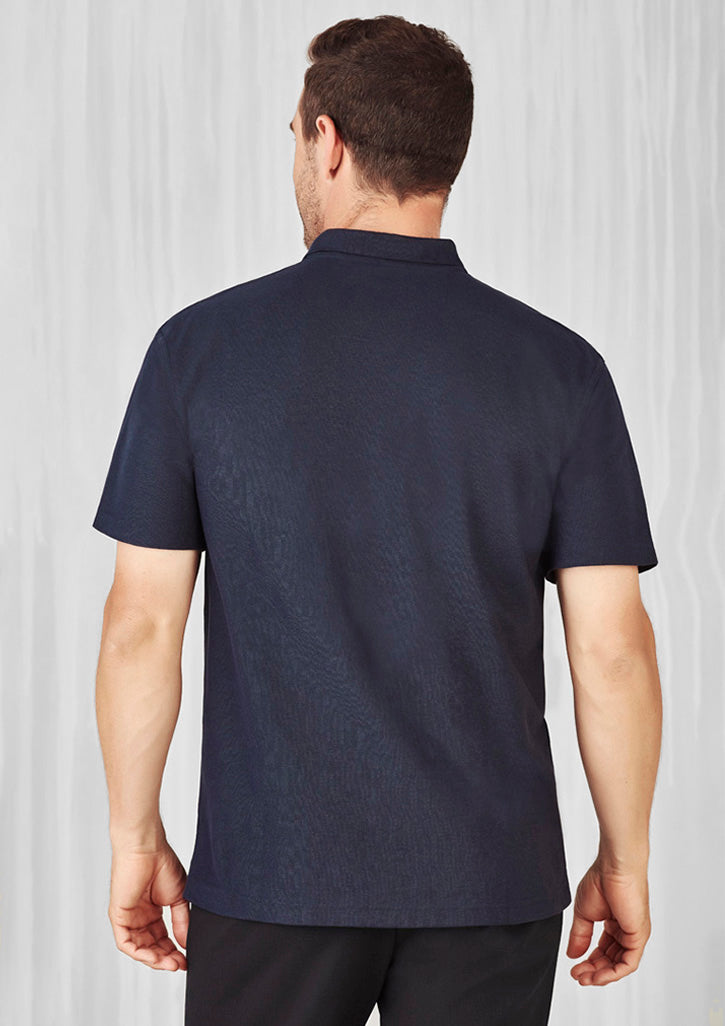 Mens Crew Short Sleeve Polo