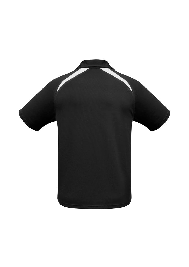 Mens Splice Short Sleeve Polo