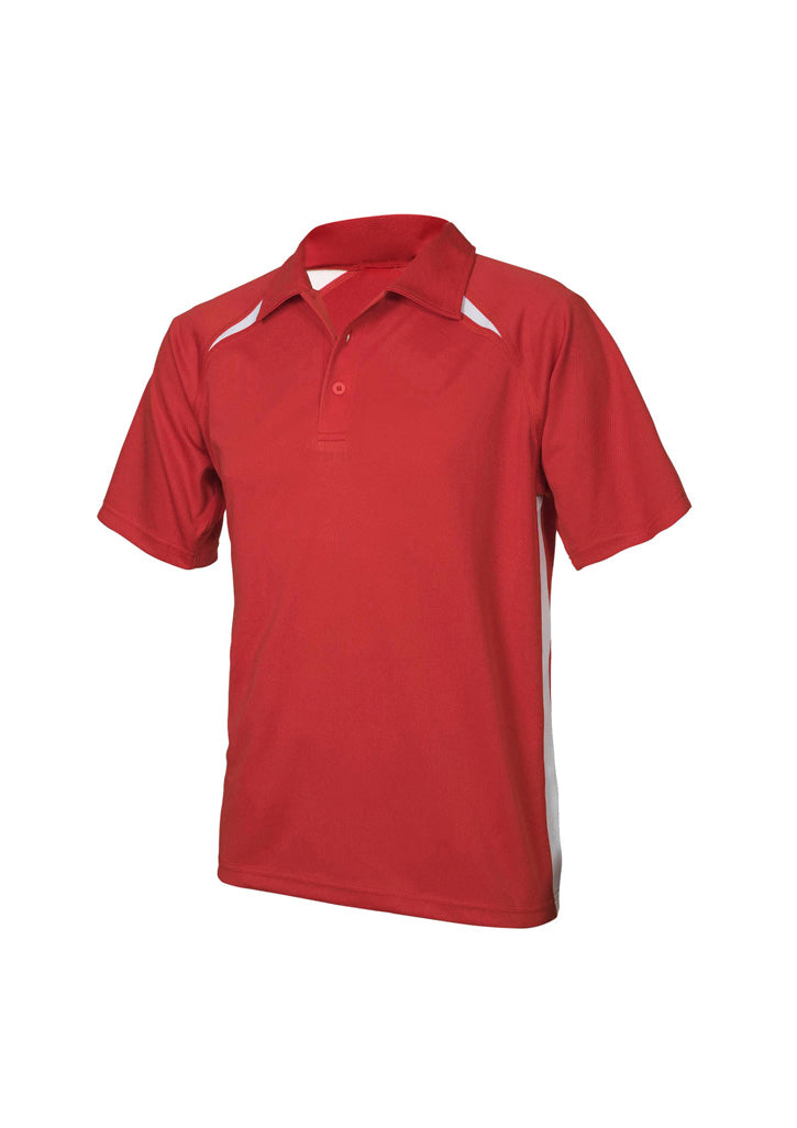 Mens Splice Short Sleeve Polo