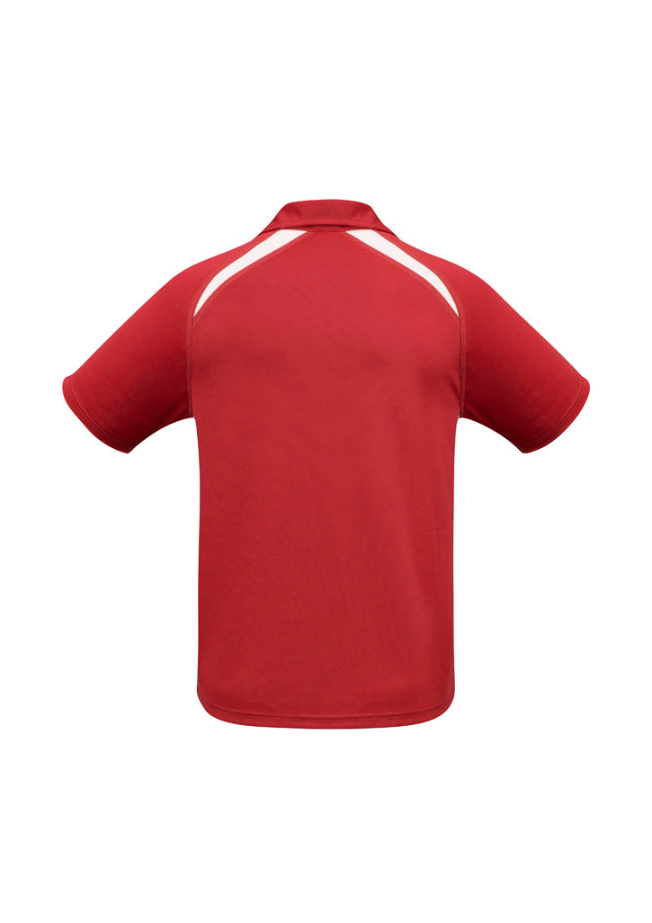 Mens Splice Short Sleeve Polo