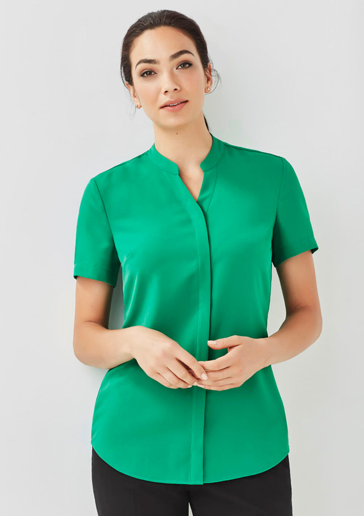 Womens Juliette Short Sleeve Blouse