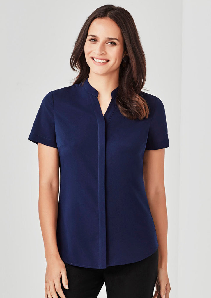 Womens Juliette Short Sleeve Blouse