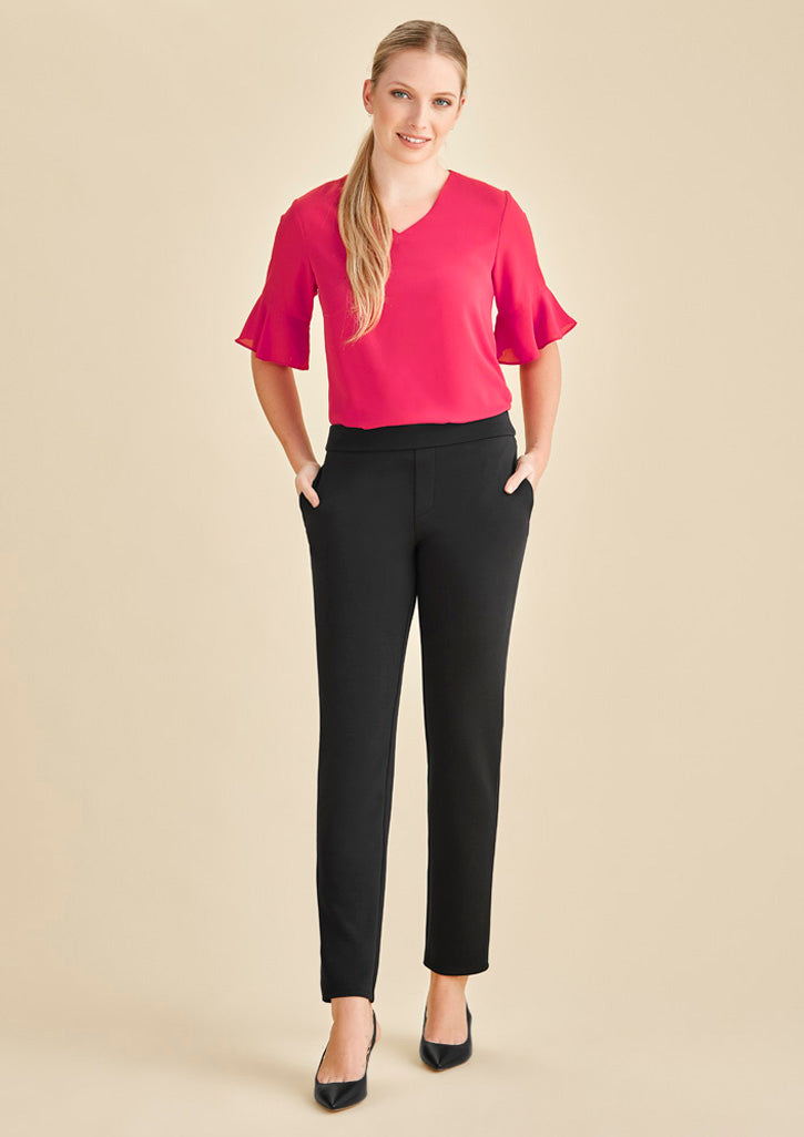 Womens Scuba Ponte Mid-rise Pull-on Pant