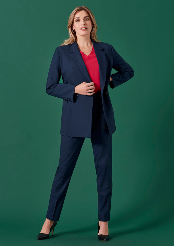 Womens Renew Double Breasted Longline Jacket