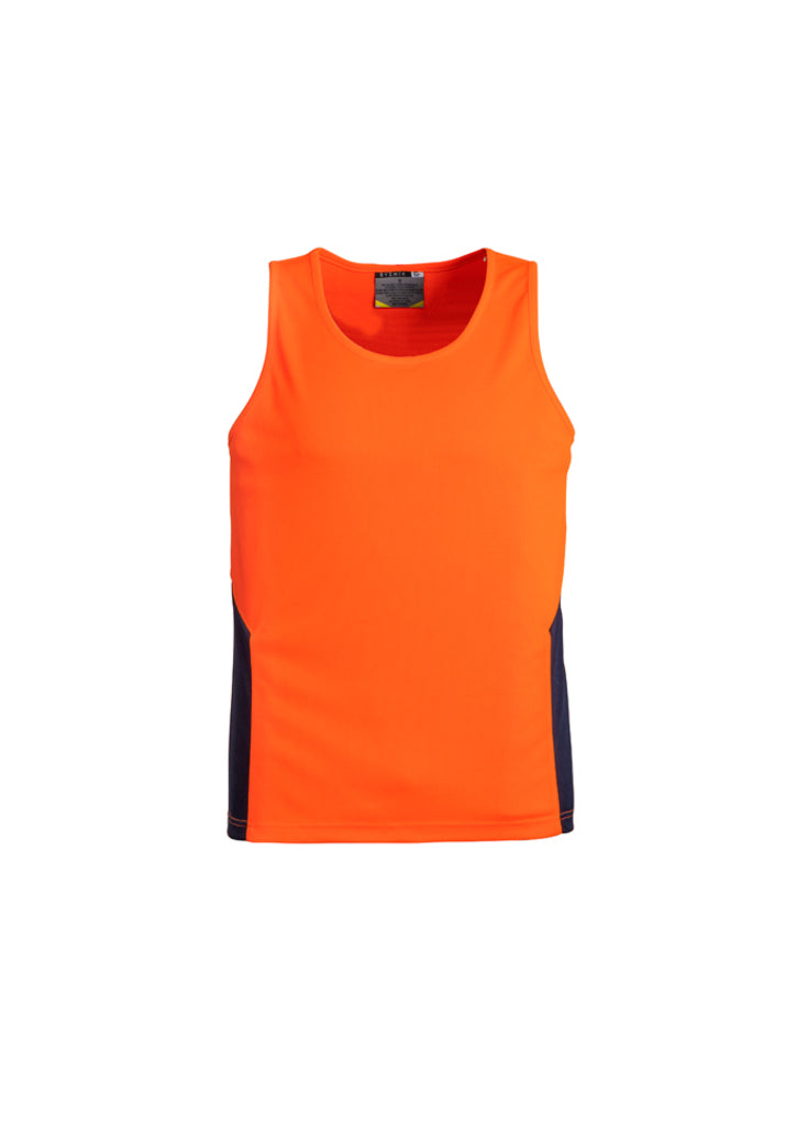 Mens Hi Vis Squad Singlet