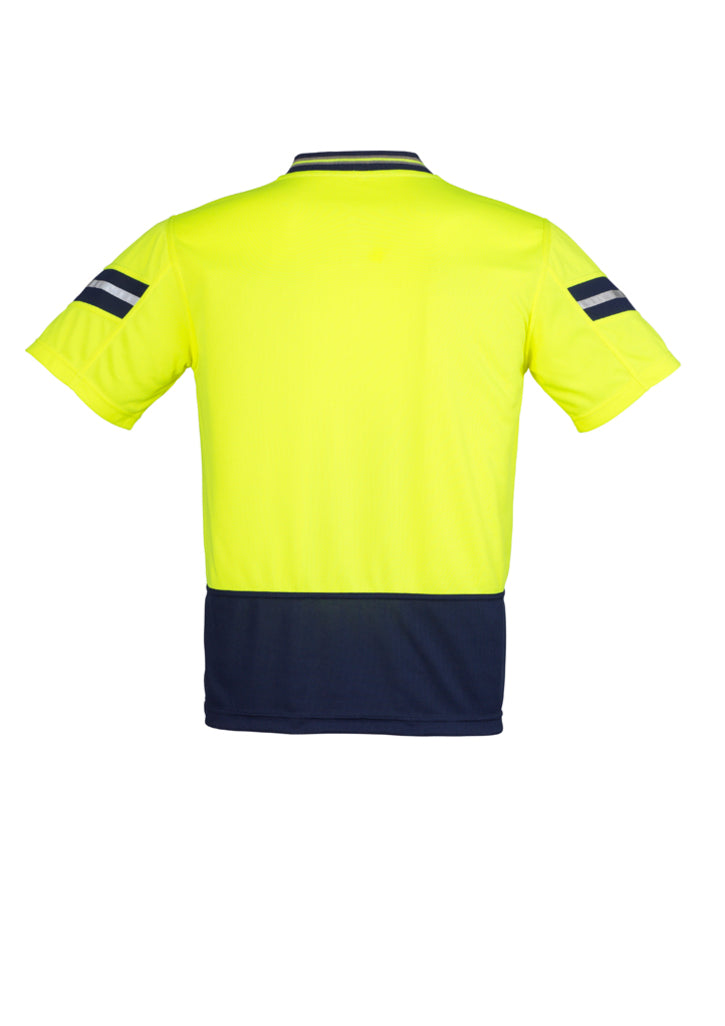 Mens Hi Vis Astro Short Sleeve Polo