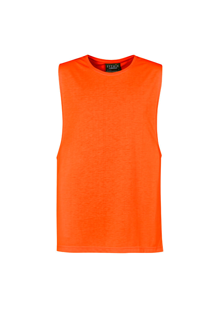 Mens Hi Vis Sleeveless Tee