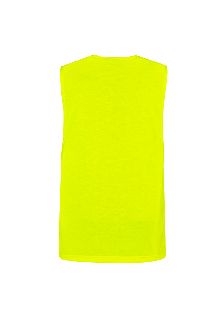 Mens Hi Vis Sleeveless Tee