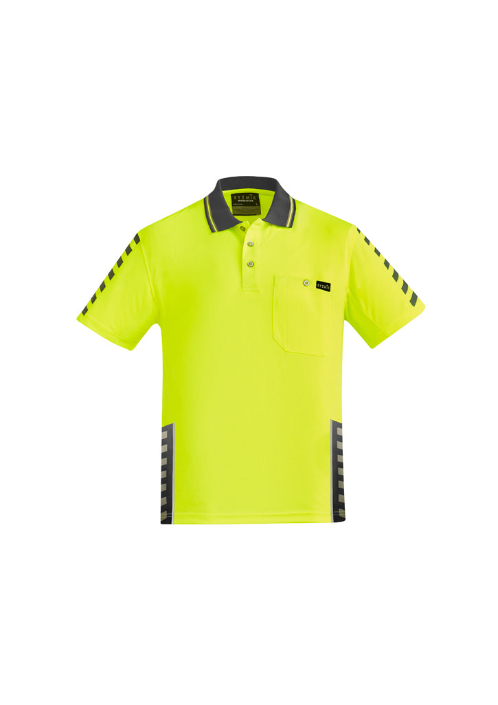 Mens Hi Vis Komodo Short Sleeve Polo