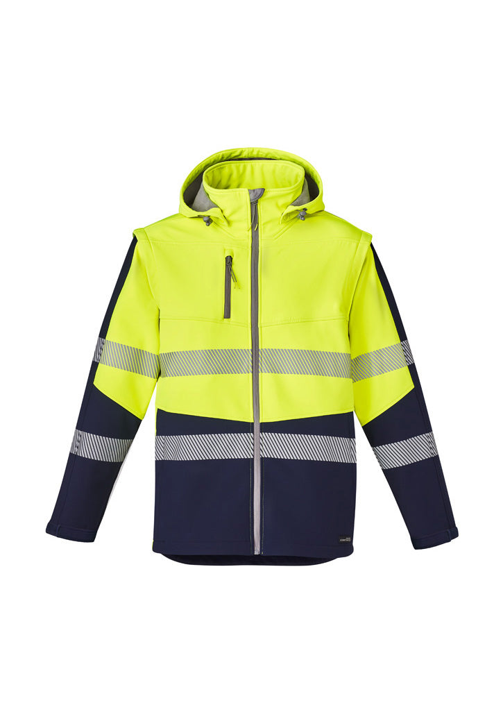 Unisex Streetworx 2 In 1 Stretch Softshell Jacket