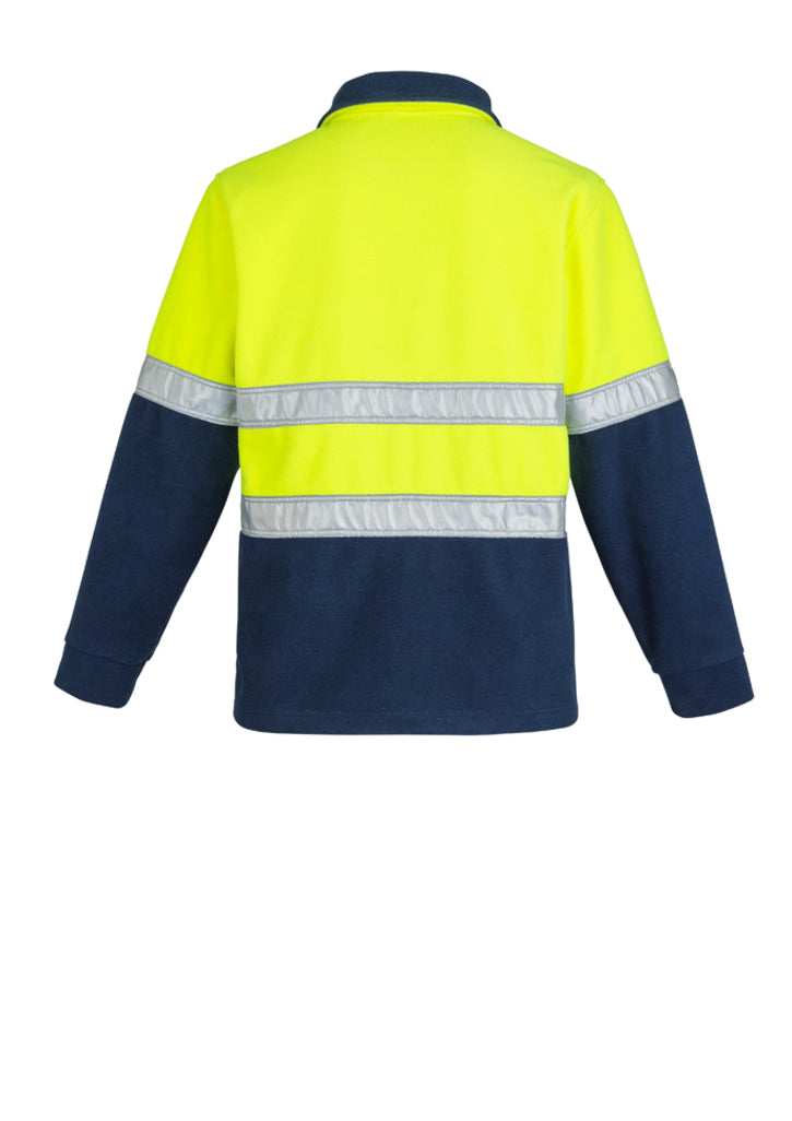 Unisex Hi Vis Polar Fleece Pullover - Hoop Taped