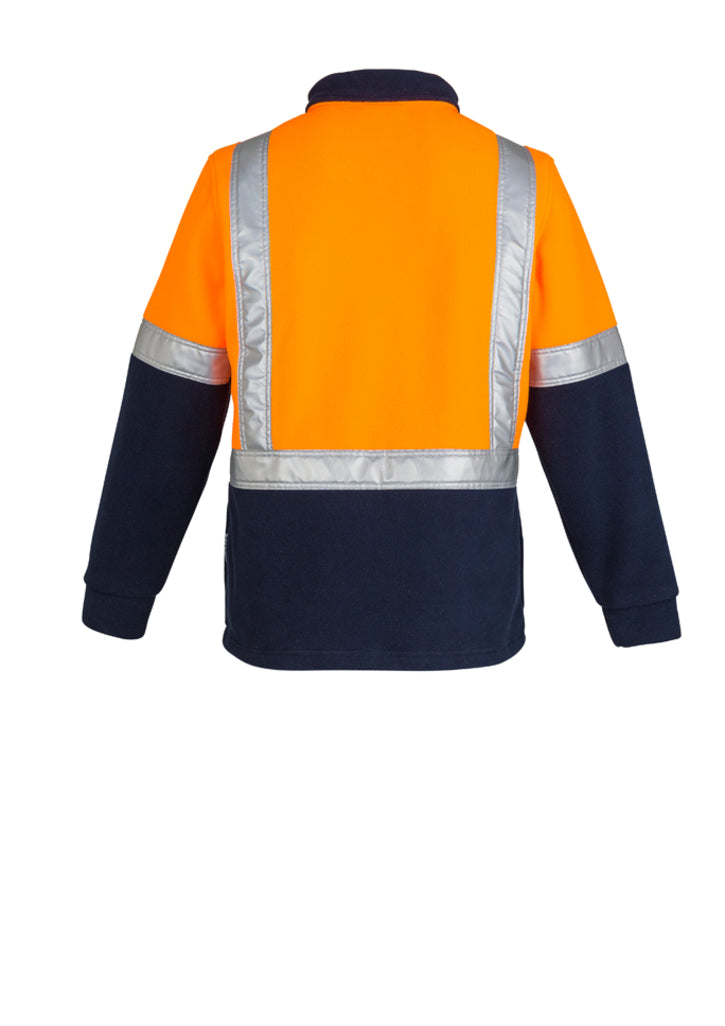 Unisex Hi Vis Polar Fleece Pullover - Shoulder Taped