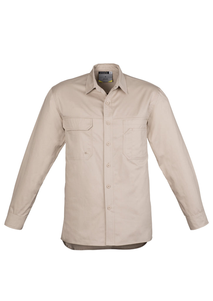 Mens Lightweight Tradie Long Sleeve Shirt